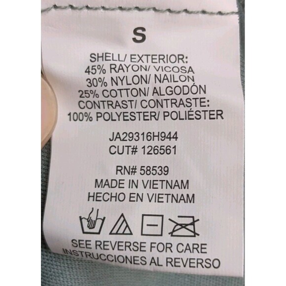 Speechless A-Line Dress Size Small Sage Floral Pattern Lace over Knit Li… - Picture 8 of 11